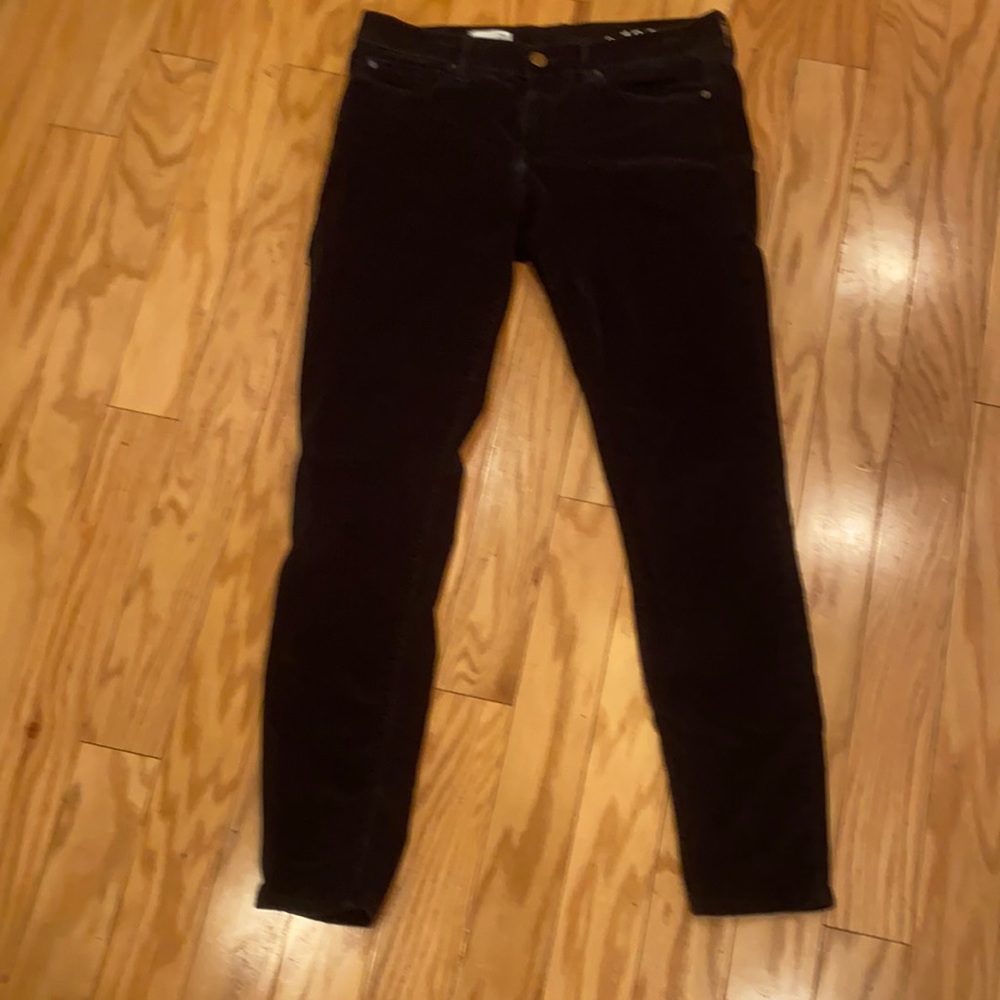 Black velvet Jean